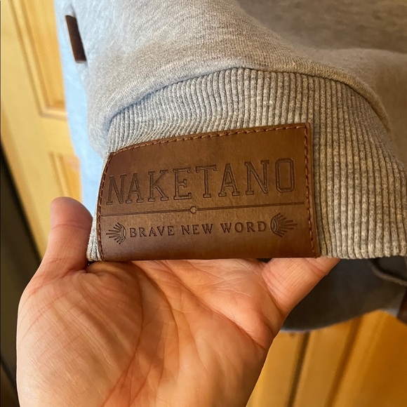 Naketano Brave New World Gray Hoodie - Picture 8 of 11